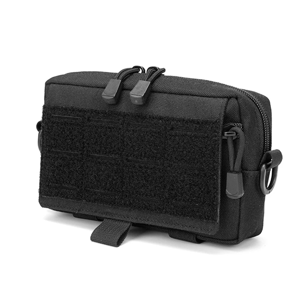 Molle Utility EDC Waist Bag Tactical Pouch Medical First Aid Bag Outdoor Survival EDC Tool Kit Belt Pouch Sports Hunting Bag