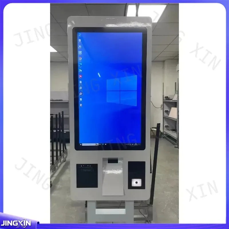 Enhance your business operations with this advanced capacitive touch screen kiosk designed for seamless bill payment and self