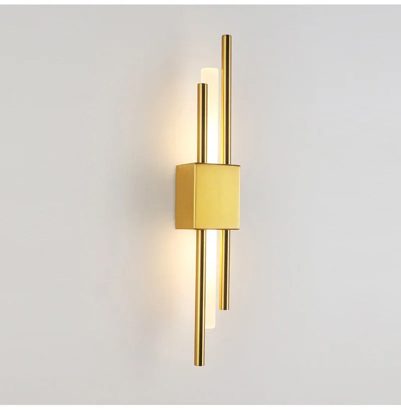 Led Wall Lamp Nordic Indoor Lighting Bathroom Wall Sconces Light Fixture Living Room Corridor Bedroom Decoration Led Wall Light