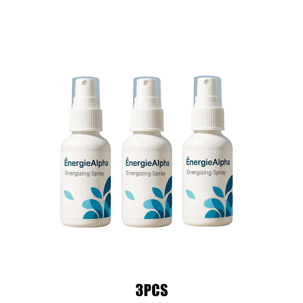 Male EnergieAlpha Energizing Active Energy Spray - Long-Lasting Fragrance & Oil Control, Portable for Confidence Boost Anytime