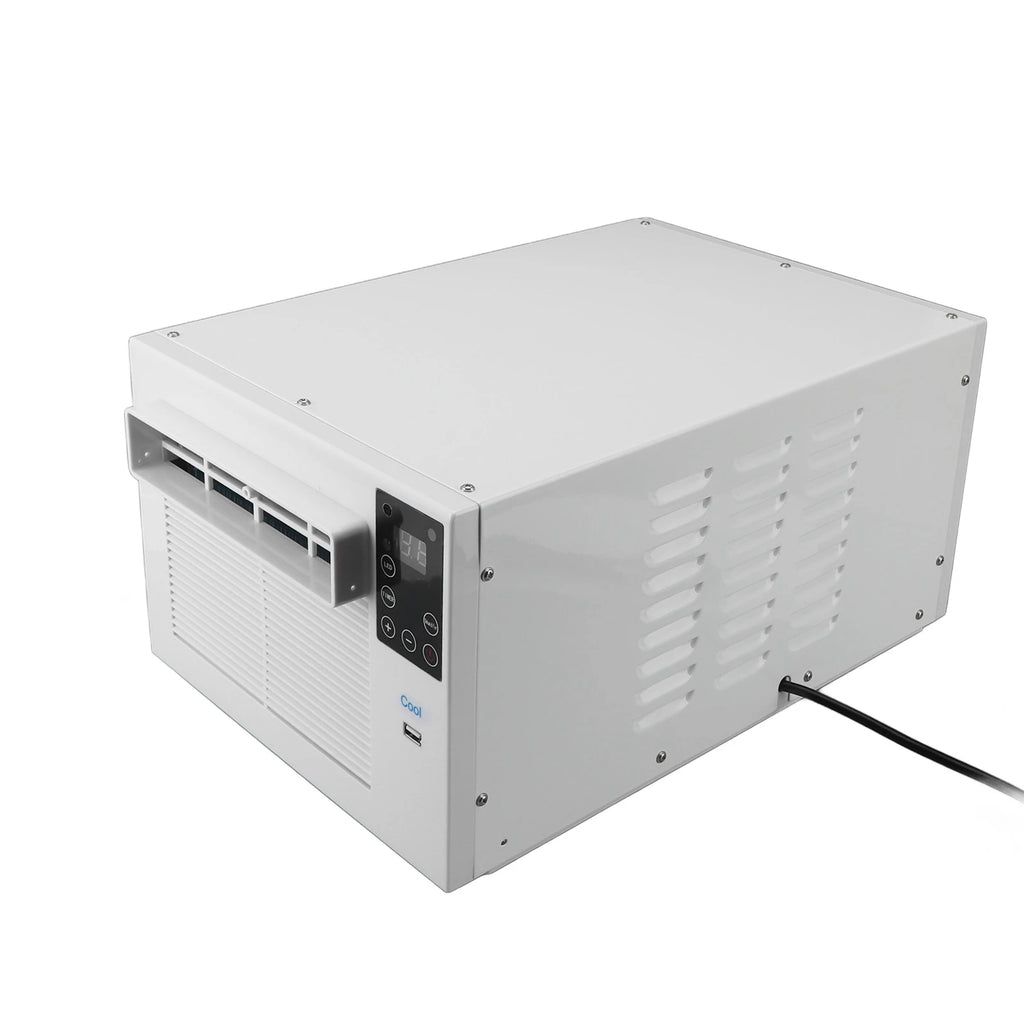 Portable Air Conditioner Energy Saving 1900BTU 280W Mini Mobile AC with Remote Control for Home Dorm Office Camping Pet Space