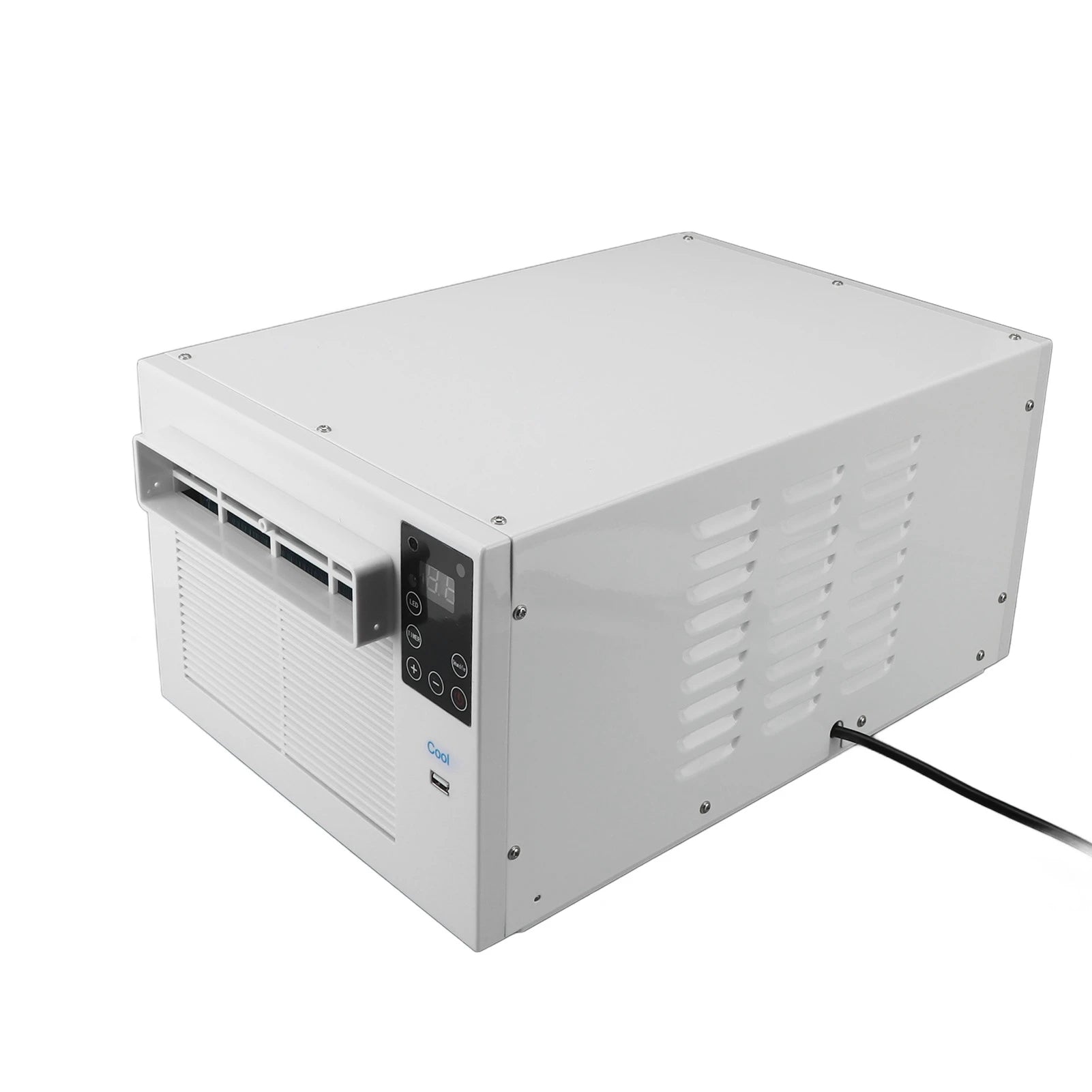 Portable Air Conditioner Energy Saving 1900BTU 280W Mini Mobile AC with Remote Control for Home Dorm Office Camping Pet Space
