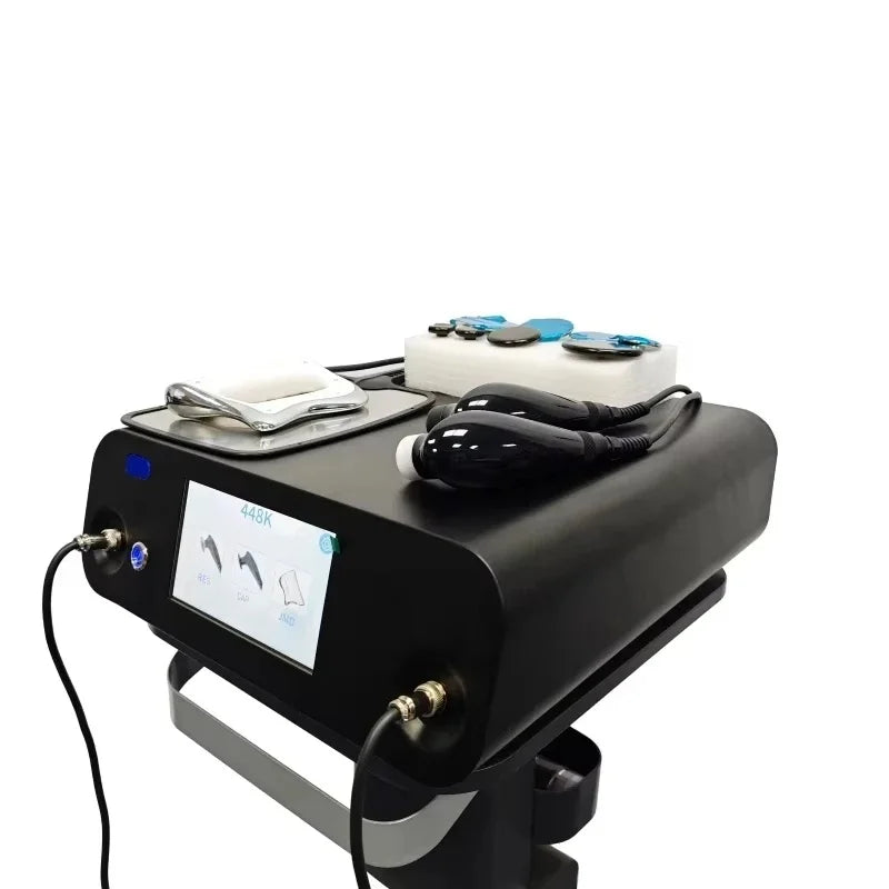 448Khz INDIBA Tecar CET RET Pain Relief Physiotherapy Machine Diathermy Body Shaping Fat Reduction