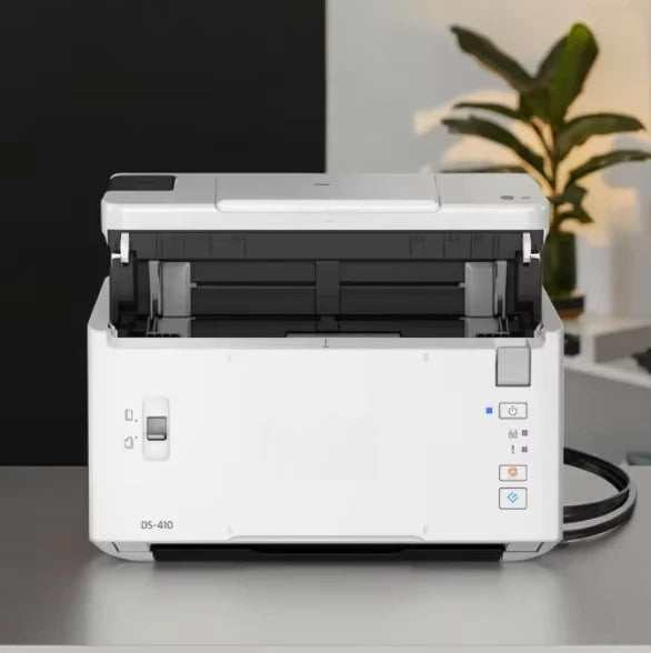 DS410 CIS OCR ID & Passport Scanner Document USB2.0 Interface Stock Flatbed Auto Duplex Desktop Scanner 600dpi