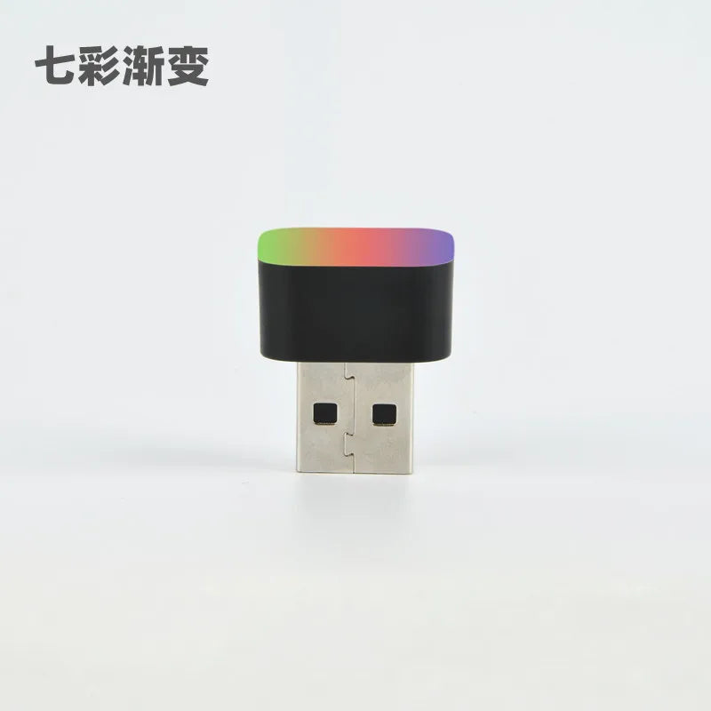 Mini LED Car Light Auto Interior Atmosphere USB Light Decor Plug And Play Lamp Emergency Lighting PC Auto Products