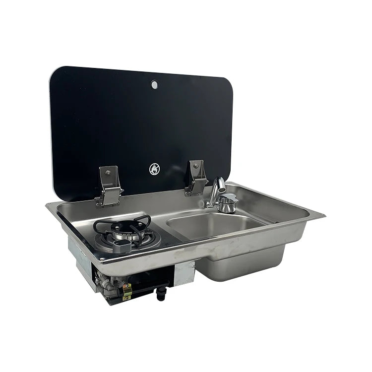 Rv Mini Portable Camping Gas Stove With Sink