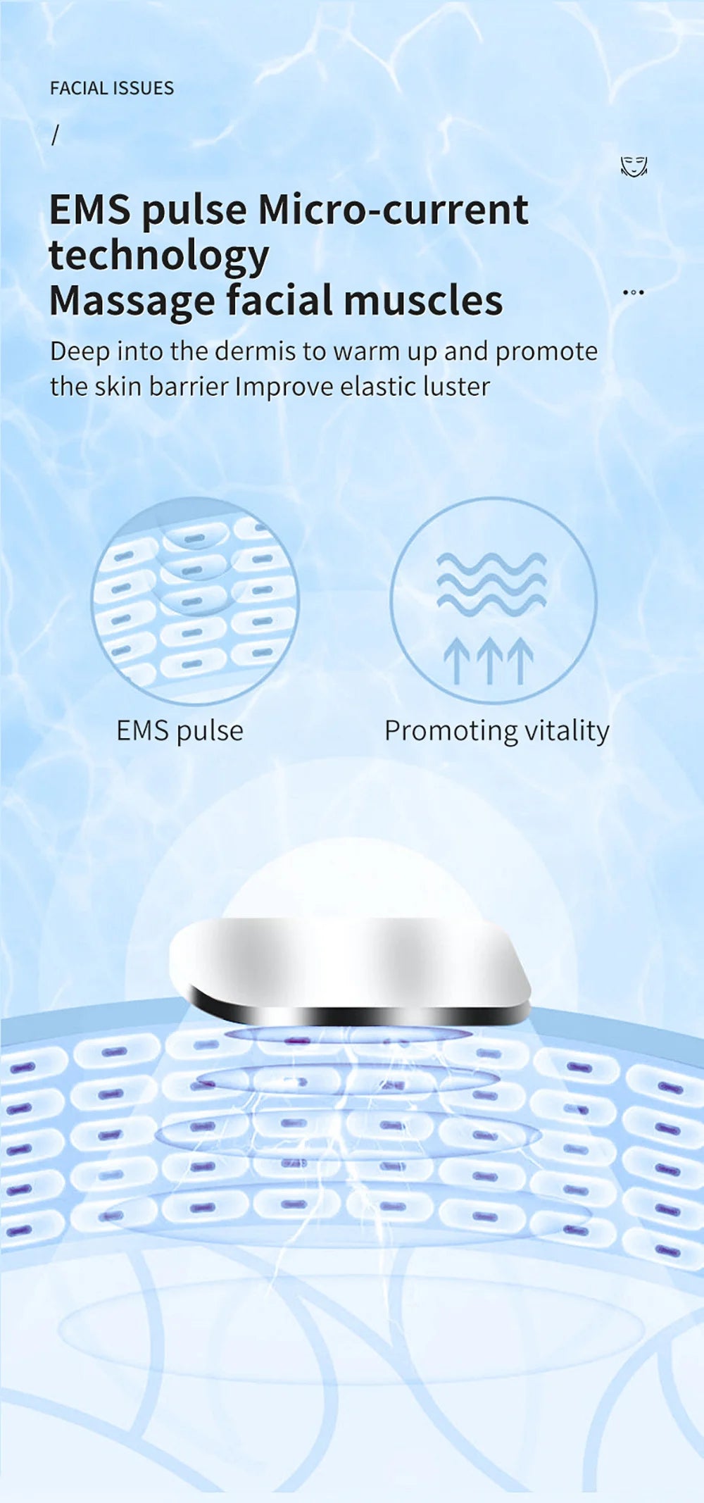 EMS Facial Massager V-Face Double Chin Reducer Face Shape Facial Lifting Machine Chin Slimmer Skin Tightening Care Beauty Device