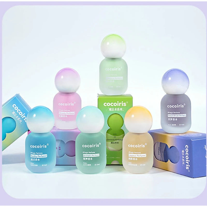 Popular Magic Perfume Series Fresh Fruity Floral Fragrance Lasting Scent Russia South Korea Popular Round Head Exquisite Perfume