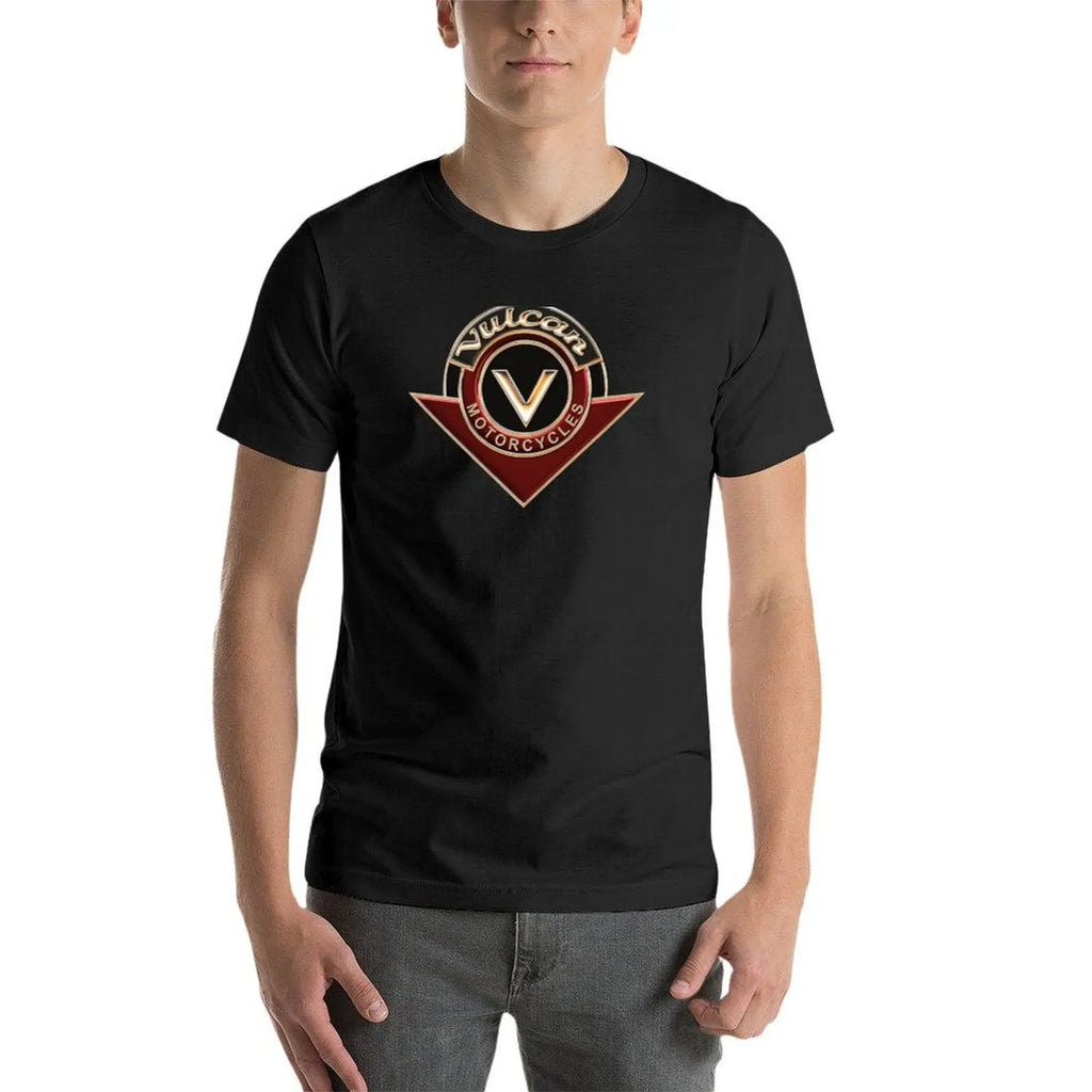 Vulcan VN Motorcycles Logo 2 Copper 3D T-Shirt customs quick-drying animal prinfor boys Blouse funny t shirts for men