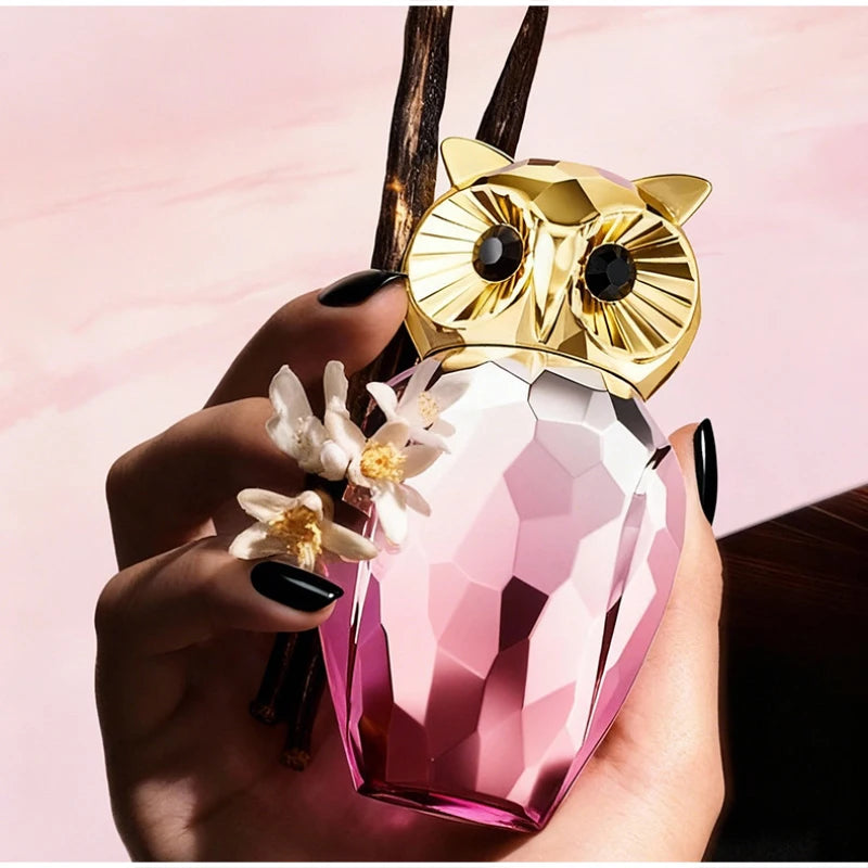 Perfume Spray,Coffee Vanilla Floral Fruity Women Scent,Owl Queen Citrus/Peony/ Jasmine/Musk/Sandalwood/Patchouli Fragrance Mist