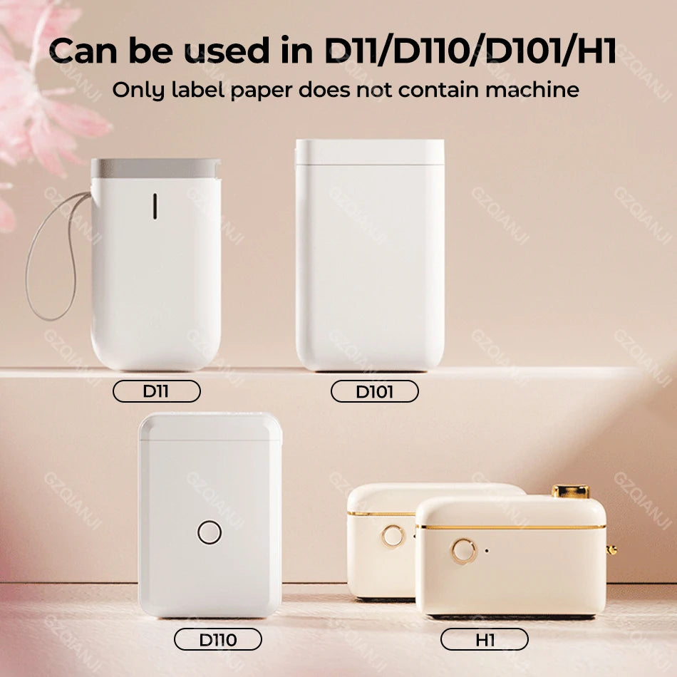 Niimbot Mini Smart Portable Printer Thermal Cable Sticker Self-Adhesive Waterproof Identification Tag For D101/D11/D110/H1/D11H