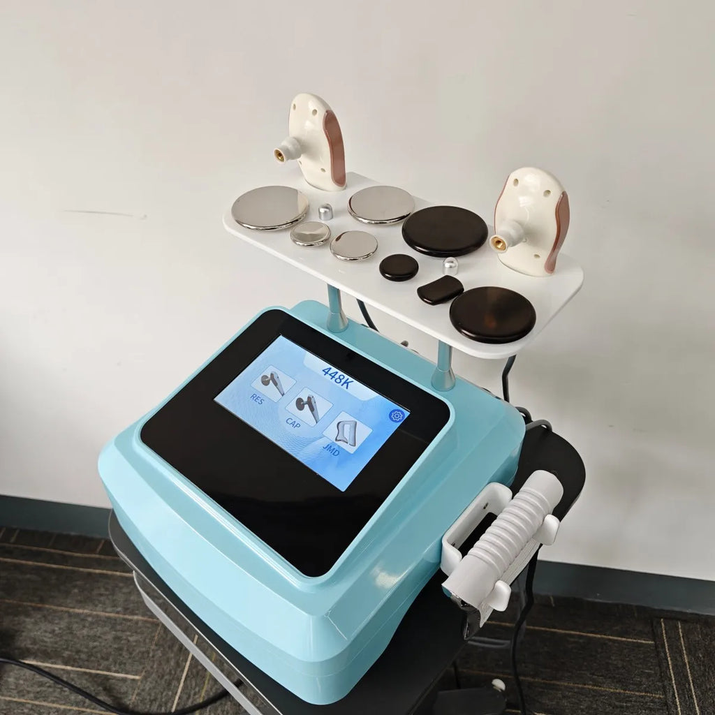 Portable Professional Tecar Therapy Machine for Pain Relief Physical Therapy Diathermy Home Muscle Recovery