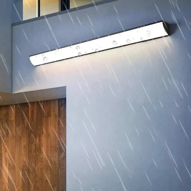 Long Strip Outdoor Balcony Room Decor Garden Terrace Led Lights Waterproof Wall Light Courtyard Door Light Porch Wall Lamp
