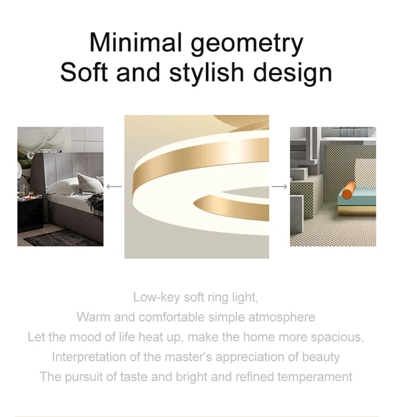 Nordic LED Ceiling Lamp Indoor Lighting Home Decoretion for Bedroom Dining Table Living Room Balcony Corridor Ceiling Light