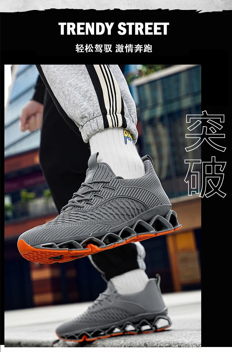 Men's Breathable Casual Sneakers Luxury Fashion Running Trainer Unisex Comfortable Wear Tenis Race Shoes