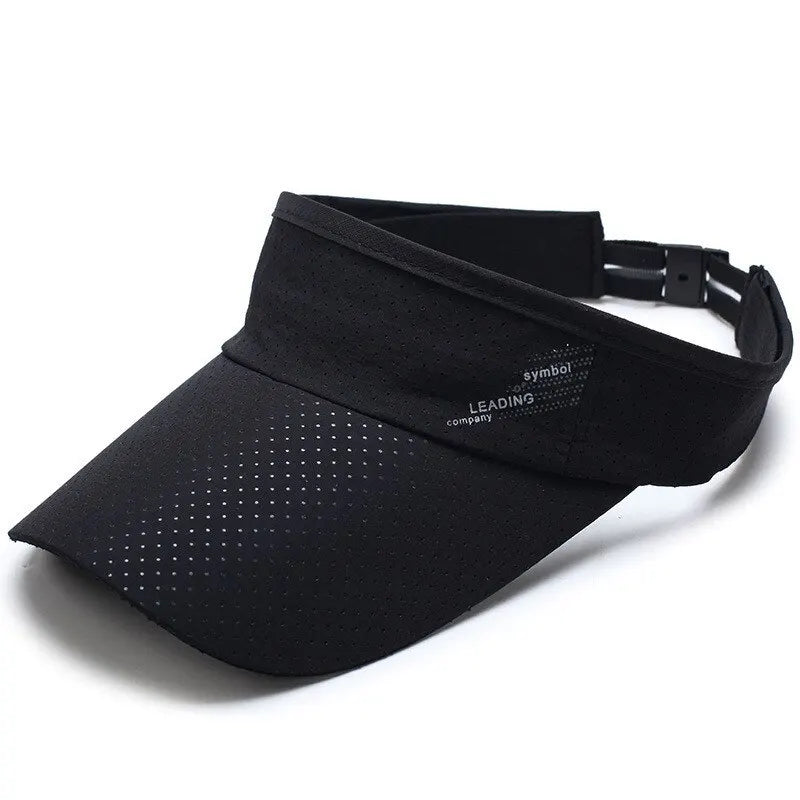 Mens And Womens New Summer Quick Drying Mesh Roofless Outdoor Sunshade Hat