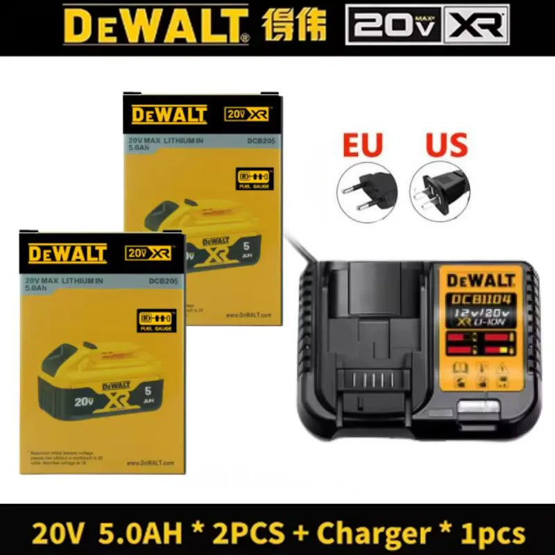 Q Original DeWalt 6Ah/5Ah/ 20V battery replaceable DCD887 DCD805 DCF860 Dcd796 DCG406 DCF880 DCF512 DCD805 power tools battery