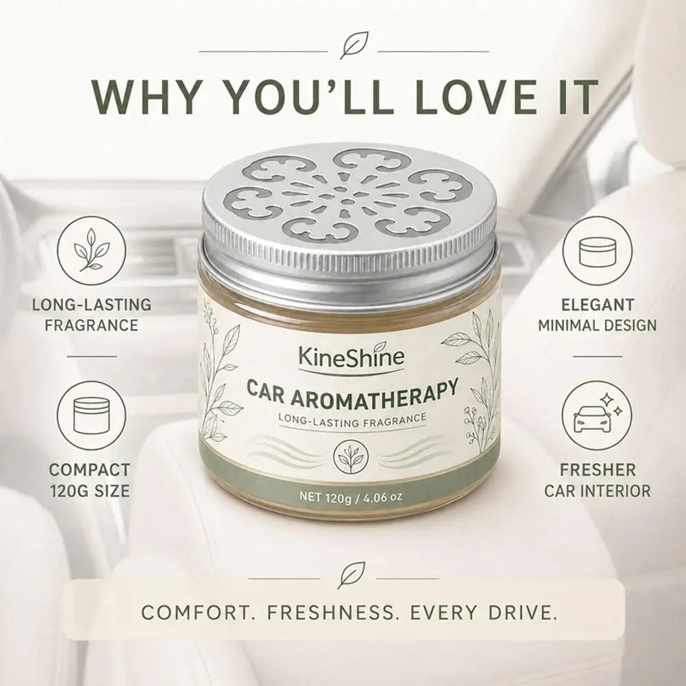 Car Aromatherapy Diffuser Freshener Solid Perfume Car Interior Air Purifier Odor Eliminator Car Accessories