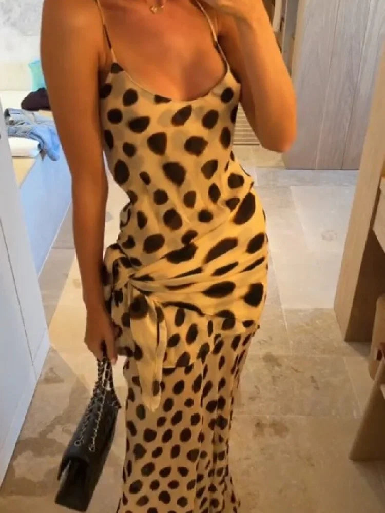 Chic Retro Dress Trendy Stylish Spicy Girls Slim Fit Women Evening Glamorous Party Casual Feminine Summer Streetwear