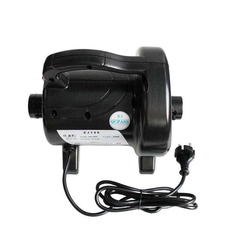 ZJ106 1200W Powerful High-powerhot Selling Marine High Pressure Inflatable Tent Inflatable Boat Inflatable Boat Pump 220V