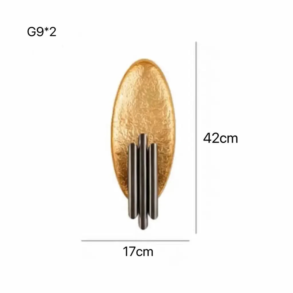 Nordic Modern Light Luxury Marble Wall Lamp Bedroom Background Led Lighting Decoration Creativity Mirror Aisle Sconce Indoor