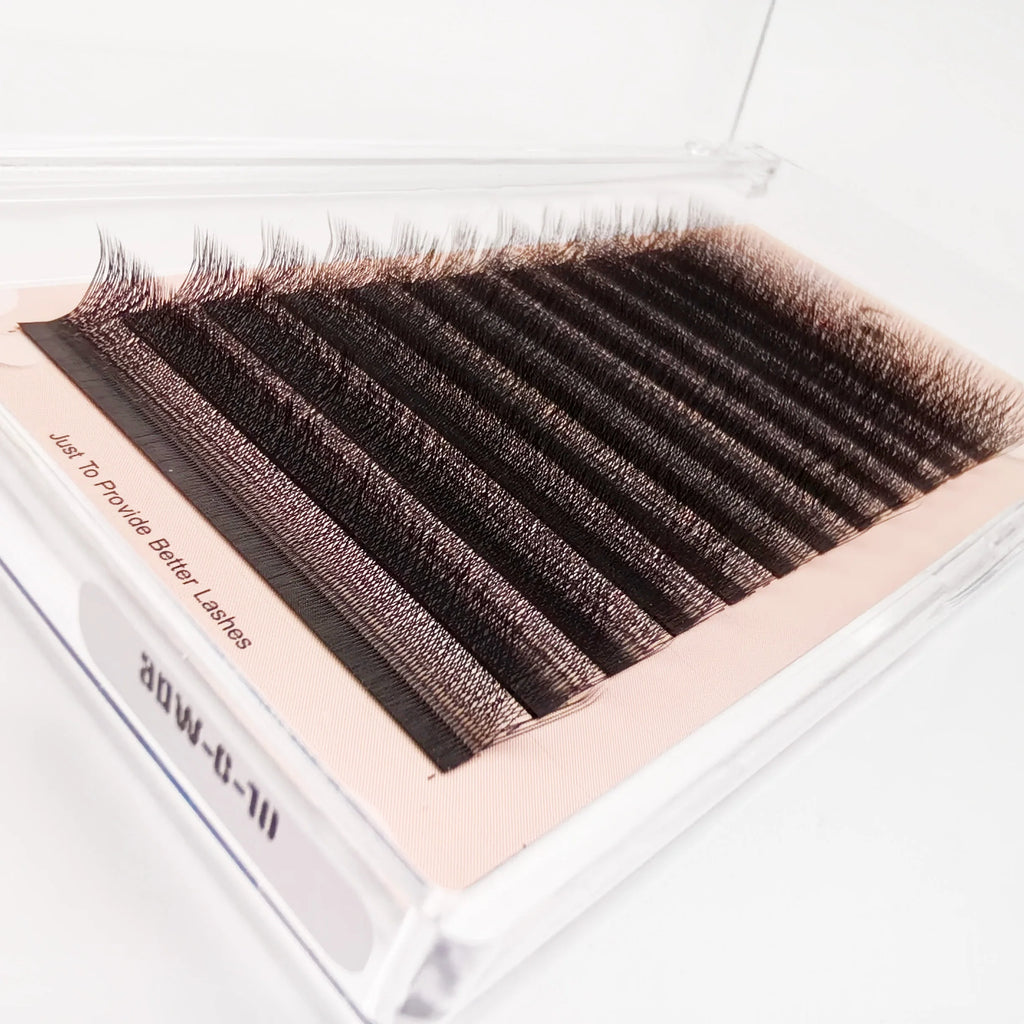 SUPMACIO 0.10mm 2d/3d/4d/5d W Eyelashes Extensions YY Lashes 0,10mm Premade Volume Fans ресницы для наращиван