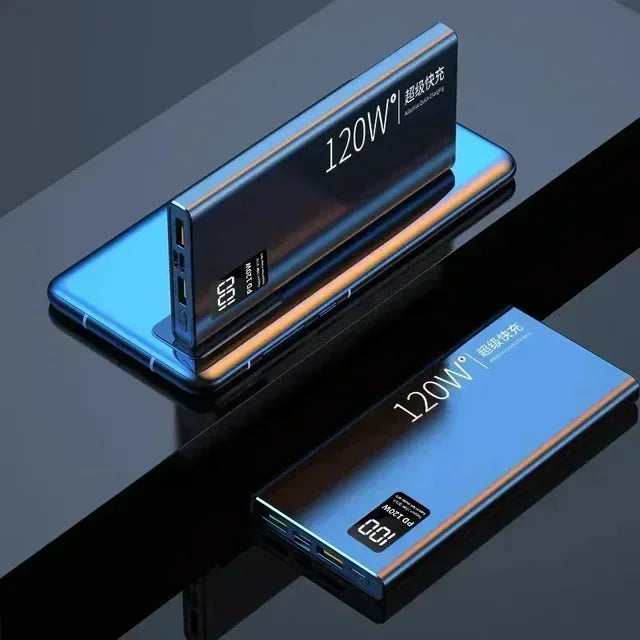 3C Certified 80000mAh 120W Super Fast Charge Power Bank Digital Display Portable for iPhone Xiaomi Fast Delivery