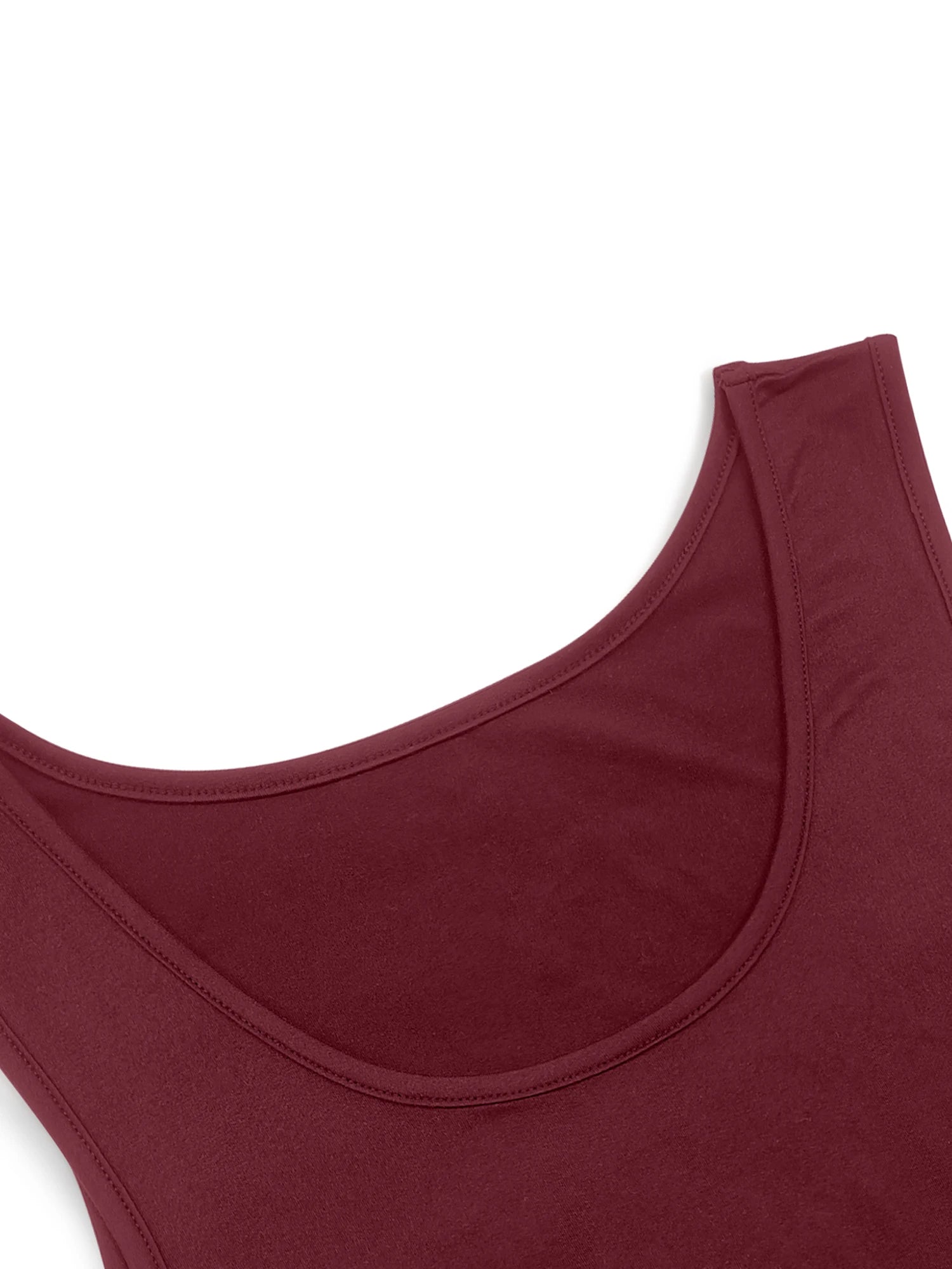American Retro Sexy Solid Color Sleeveless A-Line Tank Dress Loose Mini Crew Neck T-Shirt Dress Summer Daily Wear