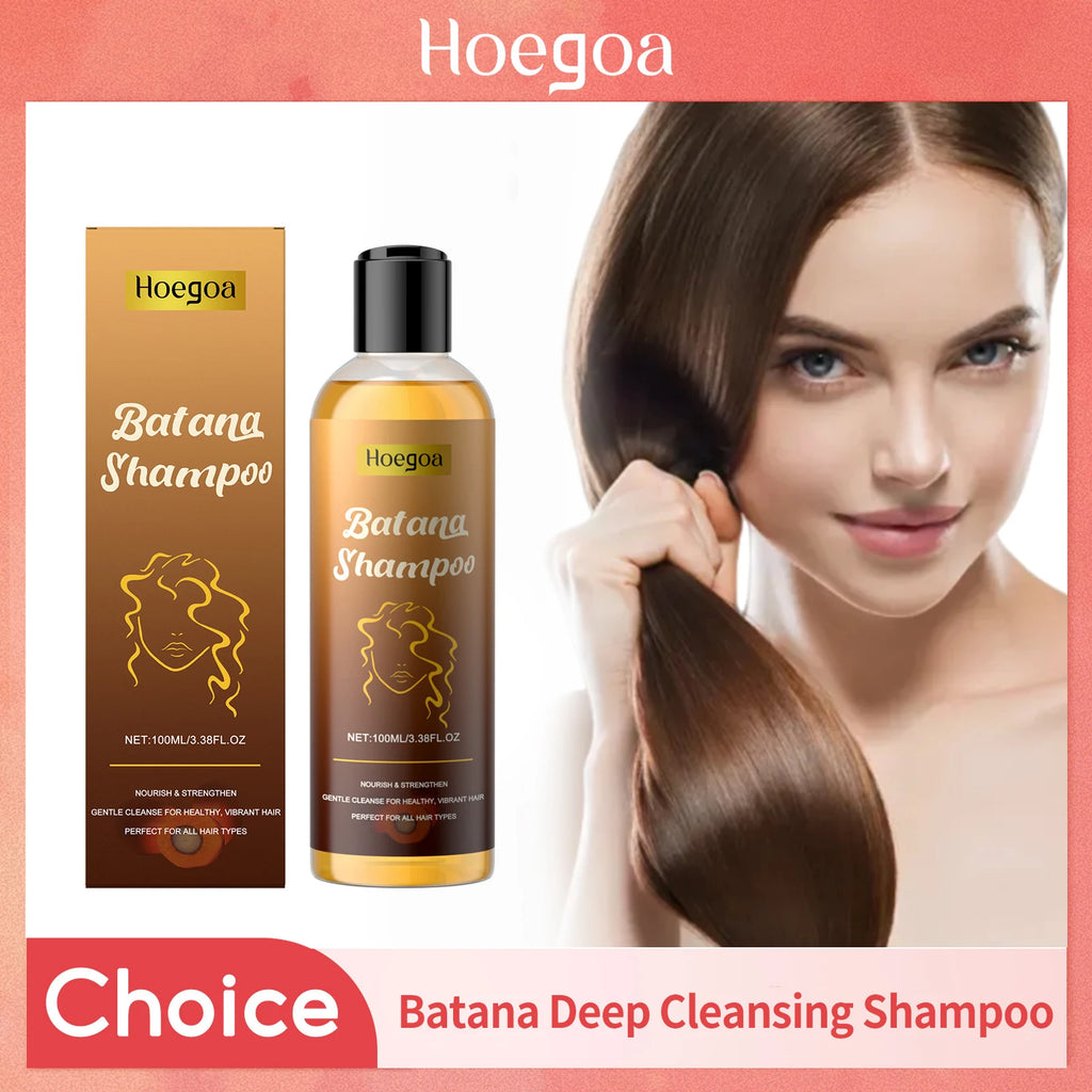 Batana Oil Shampoo Soothing Scalp Repair Damaged Brittle Hair Oil Control Nourishing Strengthing Hair Root Hair Growth Shampoo