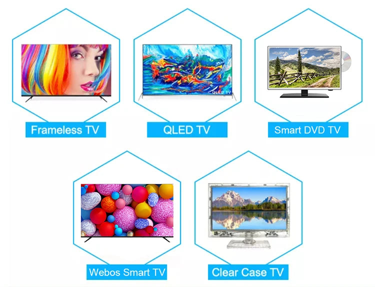 Hd 4k Pantallass Led Flat Screen Smart Television 32 43 55 65 Inch Televisores Android Televizor Tv Smart Tv
