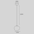 Modern Stair Chandelier Pendant Lights Indoor Lighting Ceiling Lamp Hanging Light LED Chandeliers for Living Room Indoor Lightin
