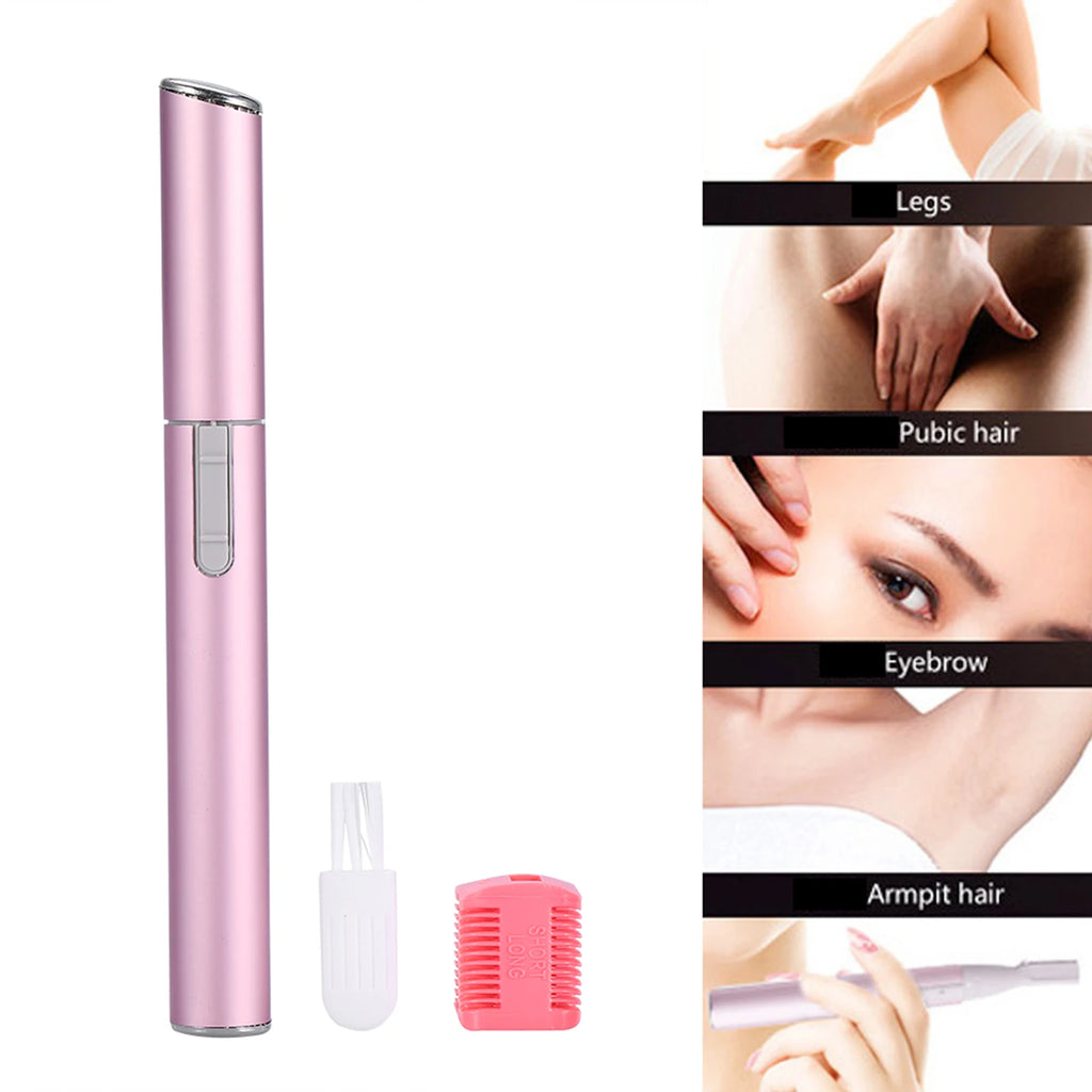 Face Hair Removal New Portable Electric Face Eyebrow Hair Body Blade  Shaver Remover Trimmer Beauty for Women