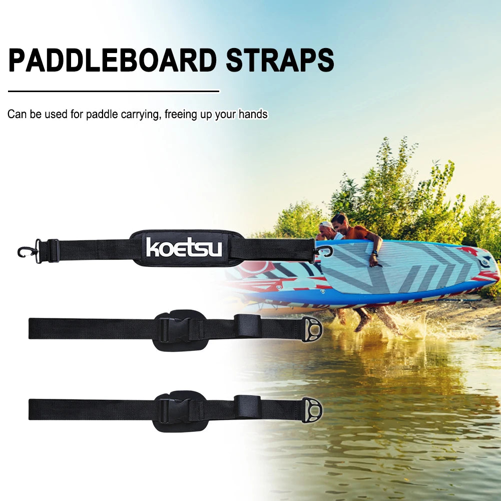 Surfboard Shoulder Strap Adjustable Stand Up Surf Paddle Board Strap Sups Board Carrier Accessories Portable Paddle Board Sling