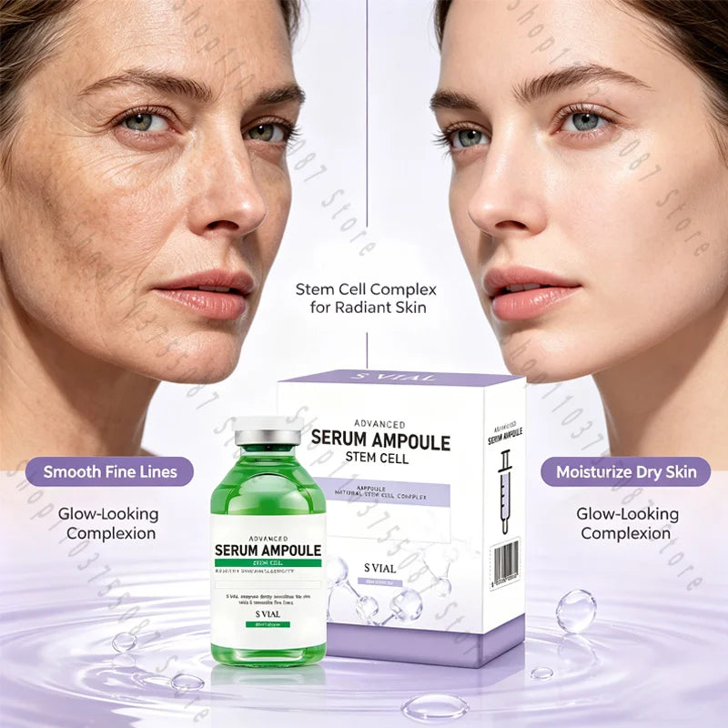 Lyp099 Serum Ampoule Stem Cell Complex Deep Hydration Repair Dry Skin Smooth Fine Lines Bright Dull Skin Facial
