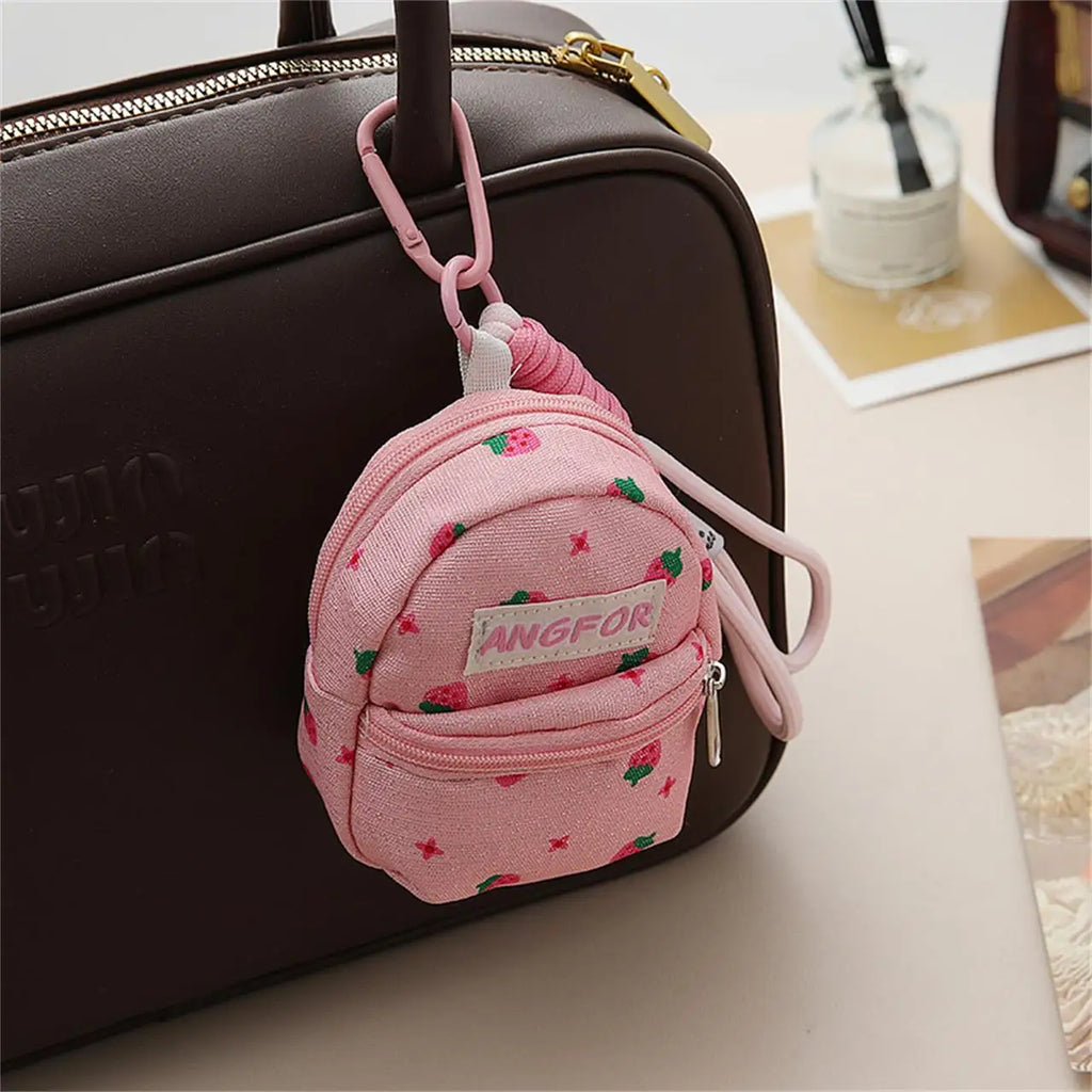 HOMEFISH Women's Bag Pendants Lipstick Earphones Mini Storage Bag Trendy Versatile Bag Accessories Multifunctional Coin Purses