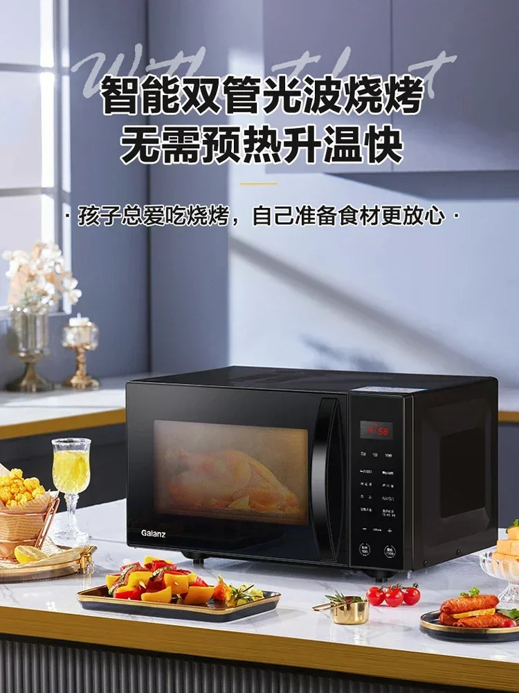 220V Grainfree Stainless Steel Microwave Oven with Integrated Steamer and Bake oven - Home Use Microwaves A