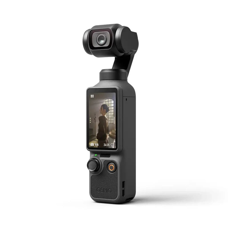 DJI Osmo Pocket 4 Vlog Pocket Gimbal Camera 1" CMOS & 4K/240fps 2× Lossless Zoom 107GB Built-In Storage & 800MB/s Transfer