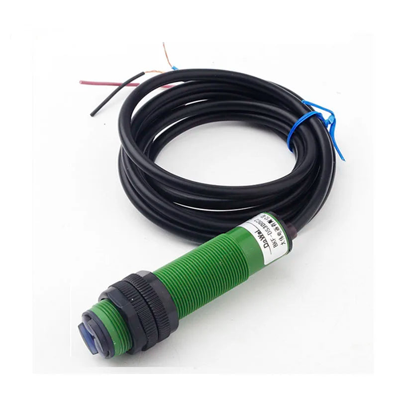 3m Adjustable Diffuse-Reflective Photoelectric Sensor Proximity Switch DC NPN OR PNP Photocell For Count Automation Robot DIY