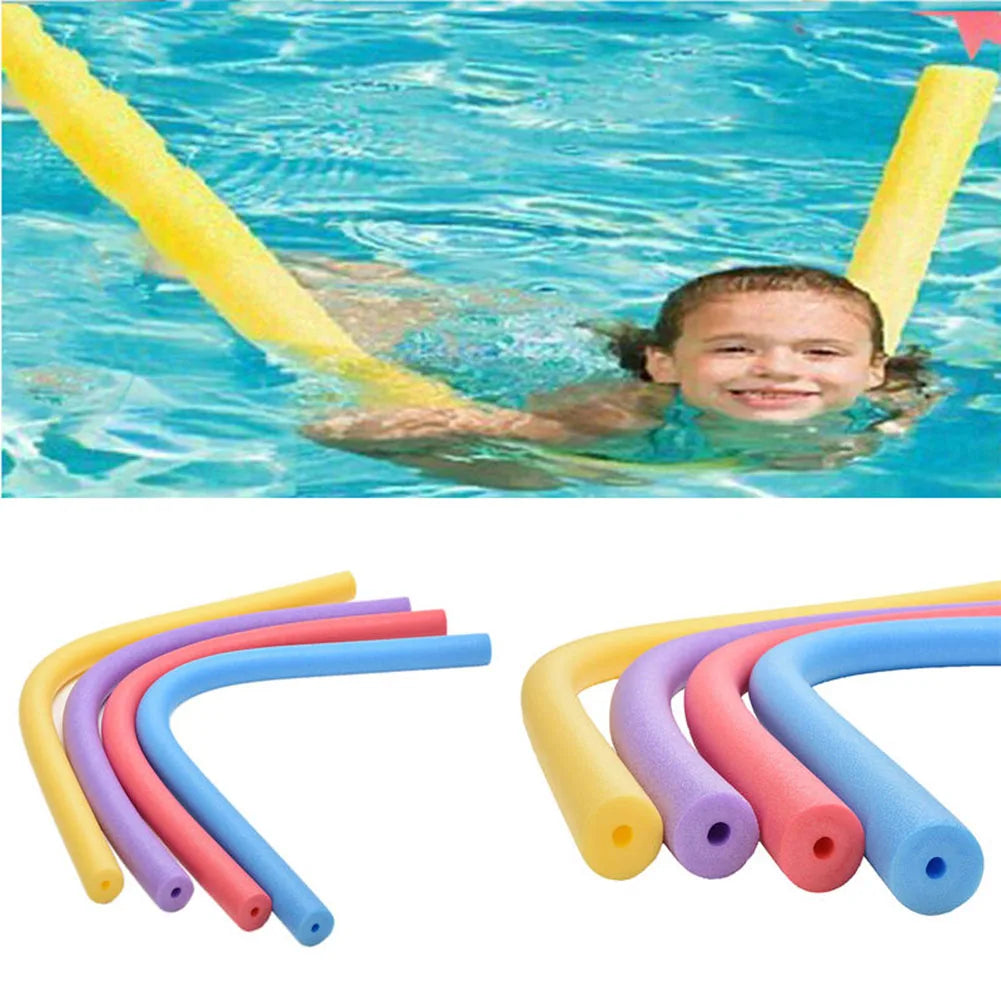 Portable Flexible EPE Learn Swimming Pool Noodle for Adult Children Summer Swimming Aid Pool Underwater Scooter