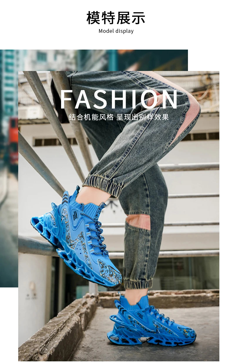 Casual Men's Sneakers Breathable Luxury Trainer Race Shoes Fashion Running Tenis for Men And Women