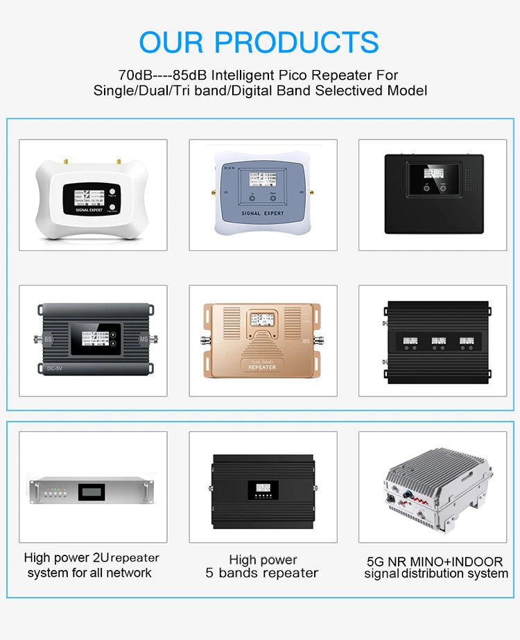 MAIYATANG Powerful 2g 3g 4g 2100 1800MHz Signal Booster Amplifier Cell Phone Signal Booster Repeaters Signal Booster For Mobile