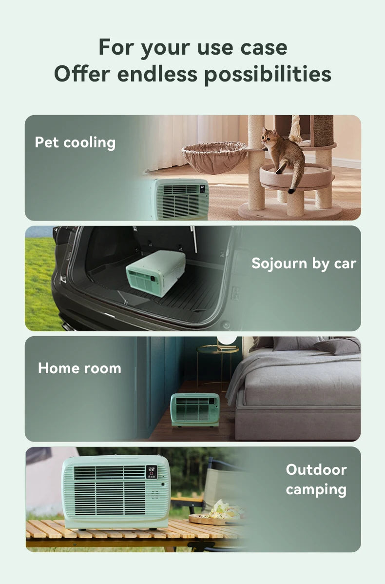 Wholesale High-Capacity 12000 BTU Portable Air Conditioner with Dehumidifier for Outdoor Cooling System