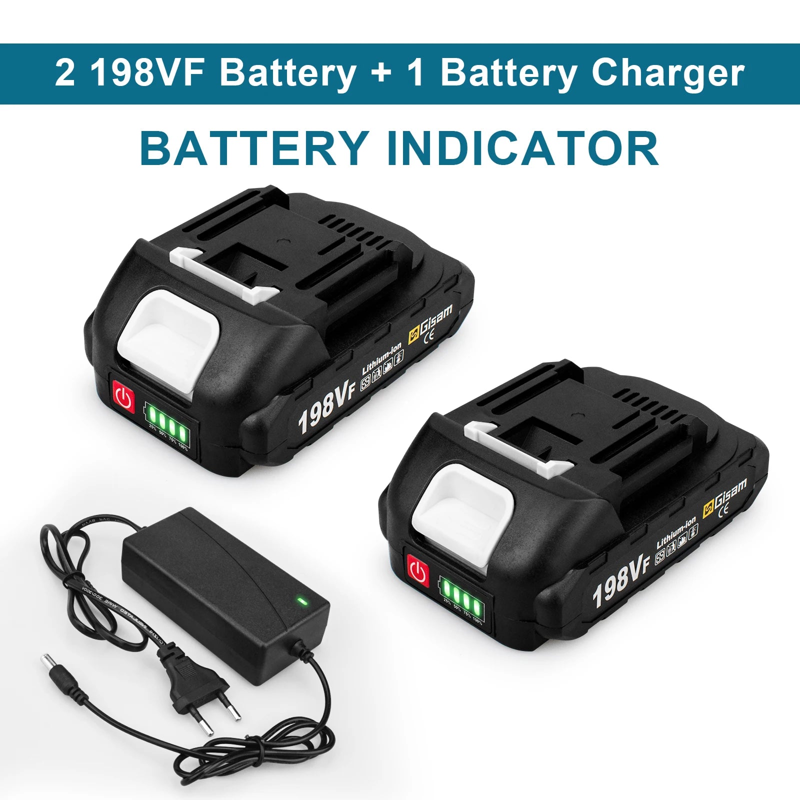 18V Rechargeable Lithium Ion Battery 22500mAh 15000mAh Lithium Battery With Battery indicator For Makita Power Tools Battery