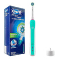 Oral-B Pro600 3D Electric Toothbrush IPX7 Waterproof Smart Timer Pressure Sensor Inductive Charging Adult Rechargeable Toothbrus
