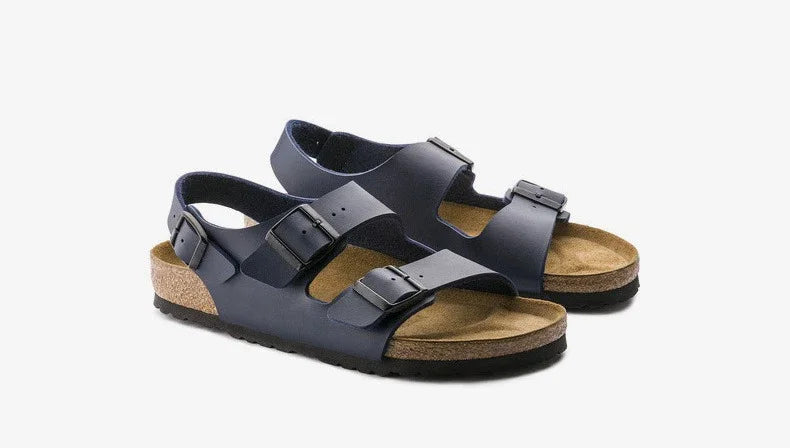 Man’s Fashion Casual Cork Sandal Breathable Comfort Summer Flip-Flops Couple Slippers Beach Muller Outdoor Anti Slip Shoes Youth