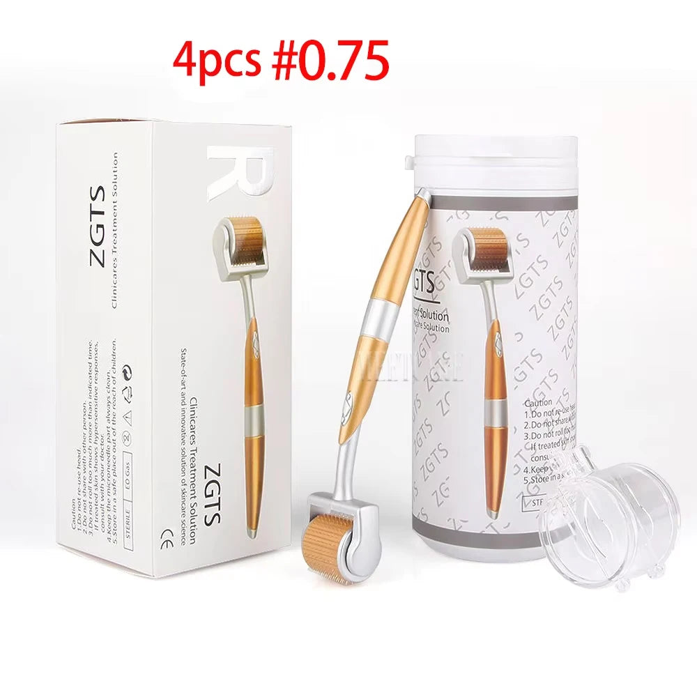 ZGTS 192 Derma Roller  Microneedle 0.25mm 0 Dermaroller Needles Hair Skin Care Tool Face Body Massage Facial Beauty Micro Needle
