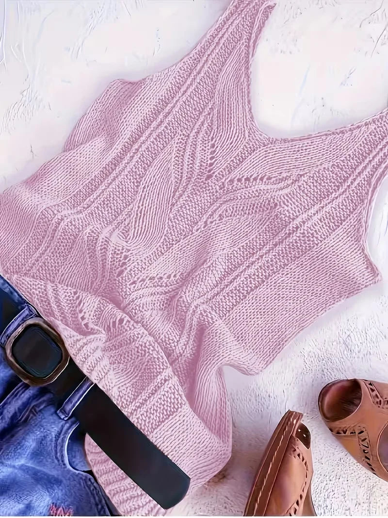 Summer Women's Knit Tank Top