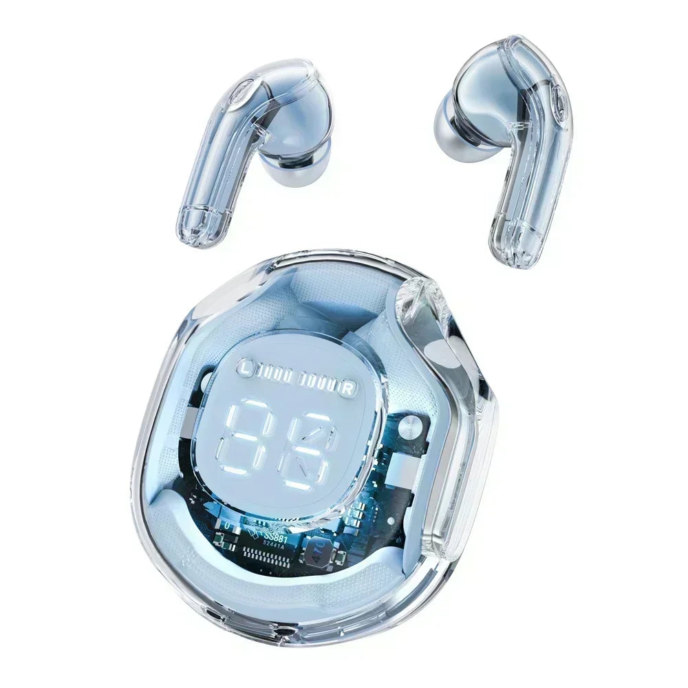 TWS Earphones Wireless Bluetooth 5.3 Headphones HD Microphone Call Noise Reduction Earbuds HiFi Stereo Touch Control Headsets