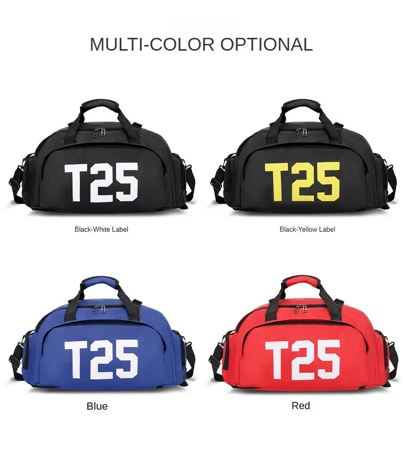 Customized Logo Fitness Bag Football Backpack Swimming Taekwondo Waterproof Backpack Luggage Bag Printed Pattern