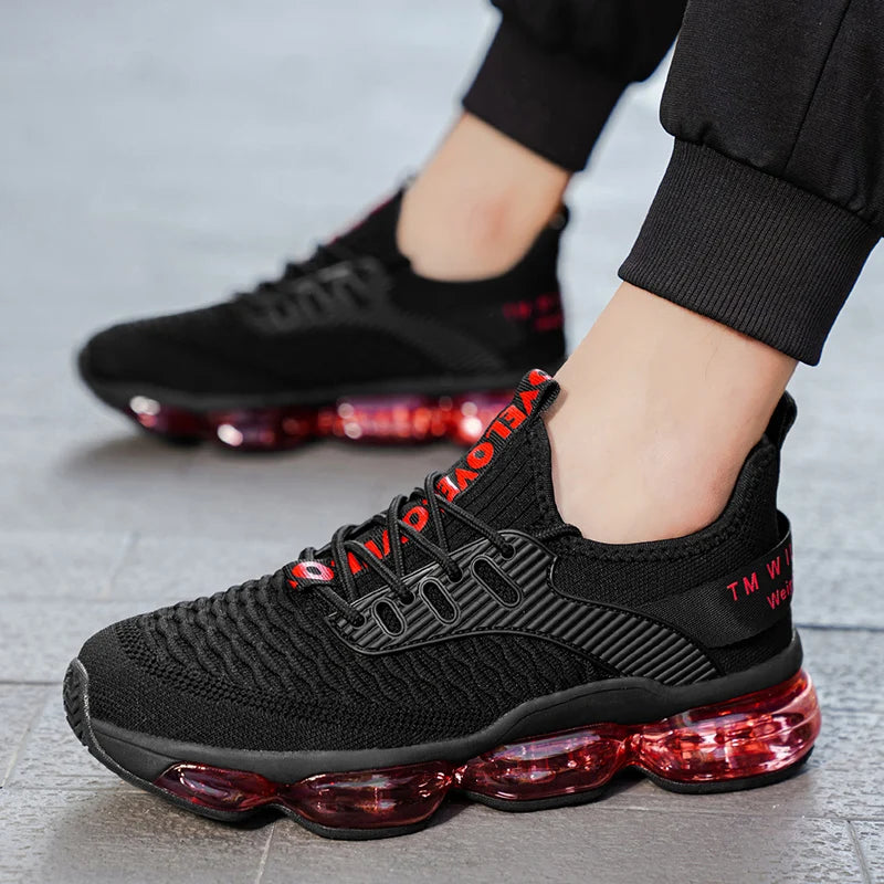 Men's Casual Sneakers Breathable Luxury Trainer Race Shoes Fashion Loafers Running Shoes for Male
